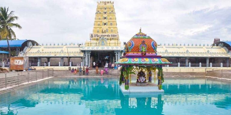 "Kanipakam Vinayaka Temple sacred Ganesha idol in Chittoor, Andhra Pradesh"